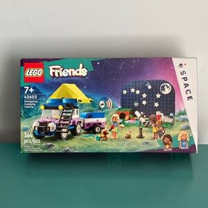 NIB Lego Friends Stargazing Camping Vehicle Playset (set number 42603) Age 7+